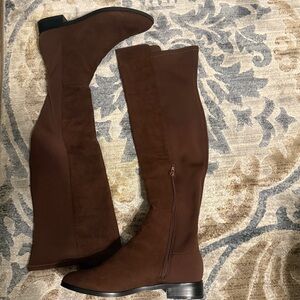 J. Crew Brown Over-the-Knee Boots